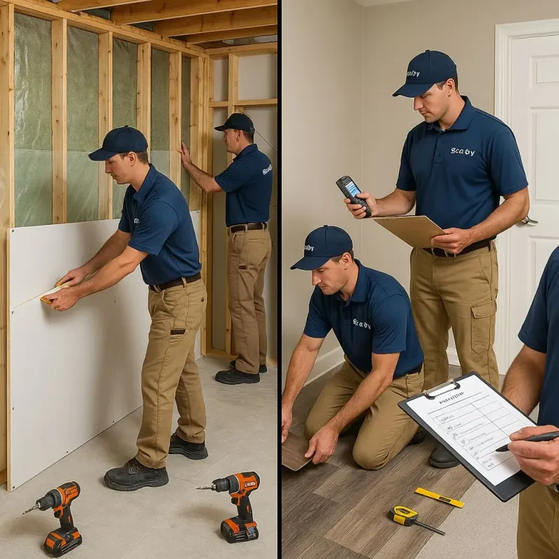 Repairs and Reconstruction process in Kennesaw, GA